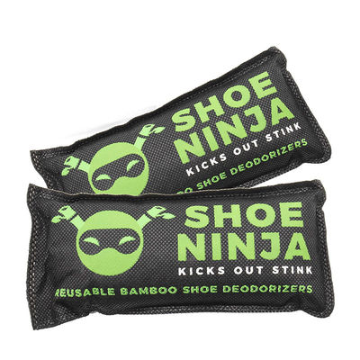 Bamboo activado de carbón calzado desodorizante bolsas natural y sostenible de eliminación de olores