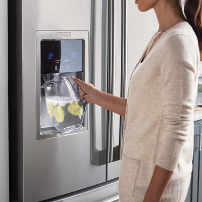 Filtro de agua de refrigerador WF3CB Reemplazo Blanco 1 Cuenta para prefiltración doméstica